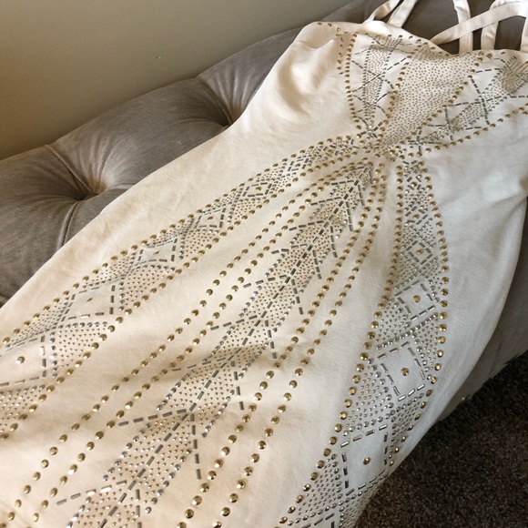 Bebe Mini Dress with Stunning Sequin Detail - Picture 5 of 8